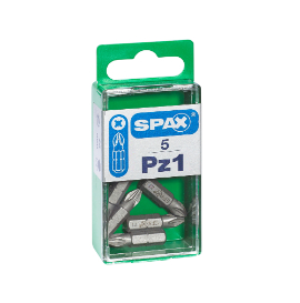 Spax Drill Bits - Pozi PZ1 (Pack of 5)